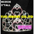 lovely hearts rhinestone pageant tiaras